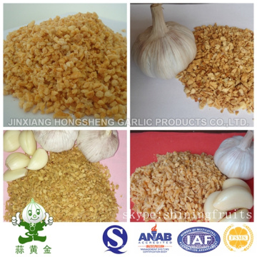 Fried Garlic Granules Packed by Jinxiang Hongsheng Company